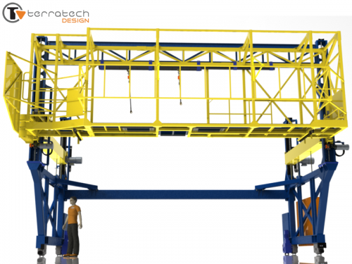 Positioning Gantry (12 ton capacity)